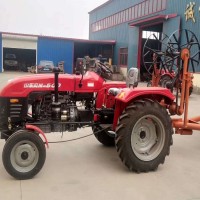 雙卷筒拖拉機絞磨圖片電力施工拖拉機改裝