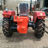 電力放線拖拉機牽引機 電纜牽引四輪絞磨機