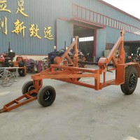 手搖式電纜放線車 大線盤牽引車 用于電線展放