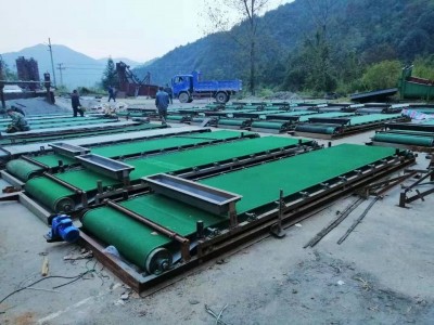 鞏義鉑思特含金石英脈型金礦石選礦方法，選金混汞機(jī)，選金沾金毯