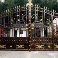 遵義鐵藝大門貴陽鋅鋼圍欄畢節(jié)市政護(hù)欄