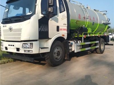 廠家供應(yīng)14立方清洗吸污車(chē)報(bào)價(jià)表大型高壓清洗吸污車(chē)價(jià)格表