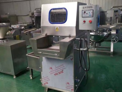 牛肉干加工流水線 全自動(dòng)鹽水注射機(jī)商用