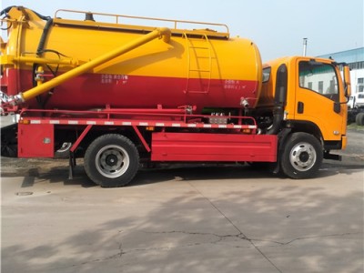 市政疏通大型清洗吸污車(chē)8+4高壓清洗+吸污聯(lián)合車(chē)價(jià)格表