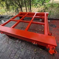 便捷自制動(dòng)軌道車(chē) 松手即剎制動(dòng)工具車(chē) 定制平板車(chē)