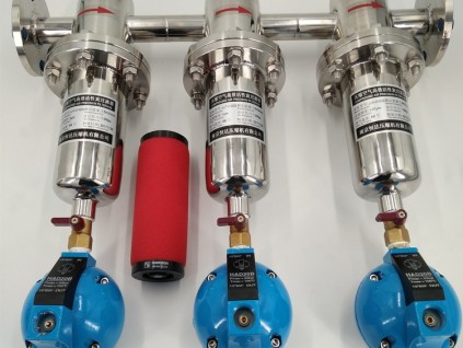 壓縮空氣負壓過濾蒸汽設(shè)備食品級過濾 不銹鋼氧氣過濾器