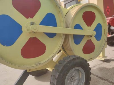 雙輪放線液壓張力機 電力放線牽張一體機
