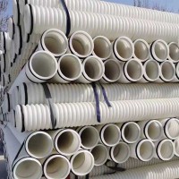 HDPE雙壁波紋管 聚乙烯小口徑穿線管打孔滲水塑料管綠化排水