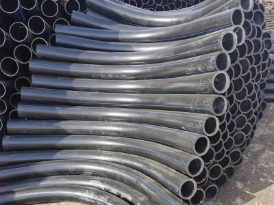 PE電力穿線管彎頭 45度彎管電纜管彎頭 pe管免熱熔弧彎